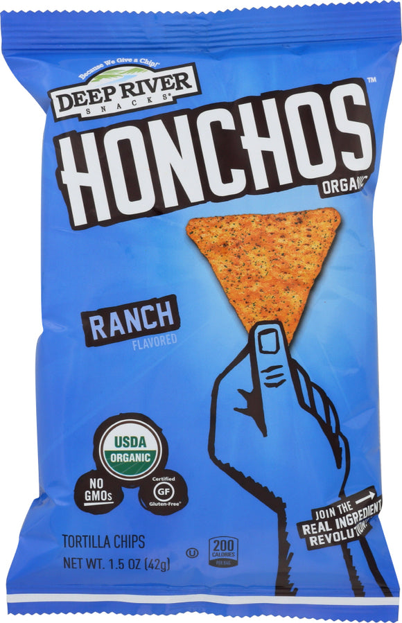 DEEP RIVER: Ranch Tortilla Chips, 1.5oz