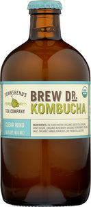 BREW DR KOMBUCHA: Kombucha Clear Mind, 14 fl oz