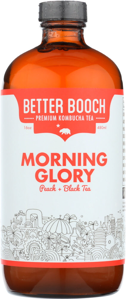 BETTER BOOCH: Morning Glory Kombucha Tea, 16 oz