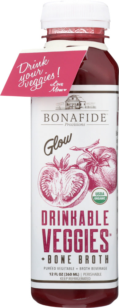 BONAFIDE: Glow Drinkable Veggies, 12 oz
