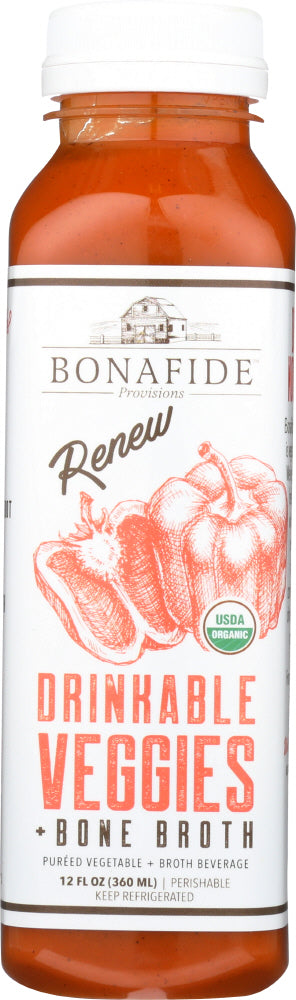 BONAFIDE: Renew Drinkable Veggies, 12 oz