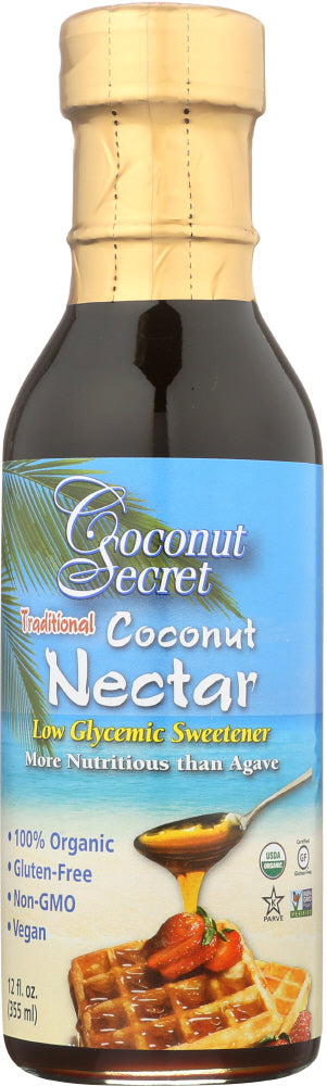 COCONUT SECRET: Organic Raw Coconut Nectar, 12 Oz