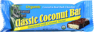 COCONUT SECRET: Organic Bar Gluten Free Classic Coconut, 1.75 oz