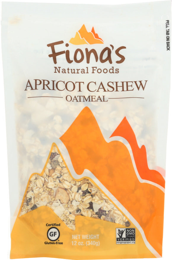 FIONAS: Oatmeal Apricot Cashew, 12 oz