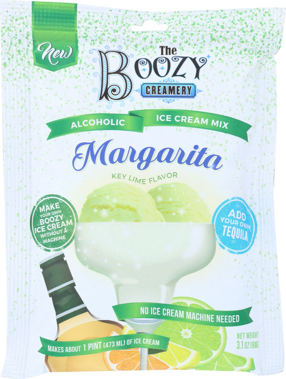 CURIOUS CREAMERY: Mix Ice Cream Alcoholic Margarita 3.1 oz