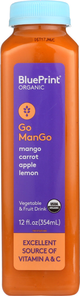 BLUEPRINT: Drink Go Mango Organic, 12 oz