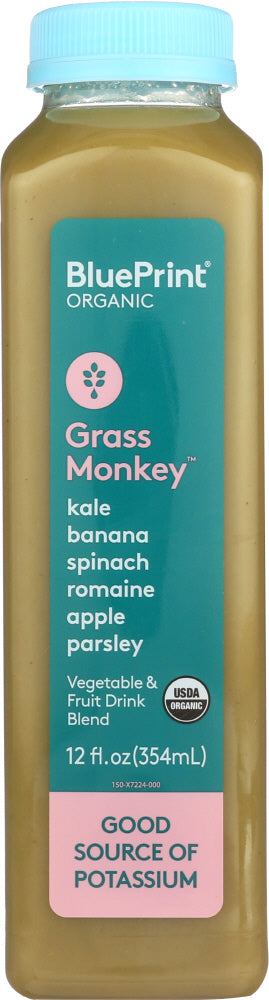 BLUEPRINT: Drink Grass Monkey Organic, 12 oz