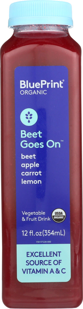 BLUEPRINT: Beet Goes On Organic Drink, 12 fl oz