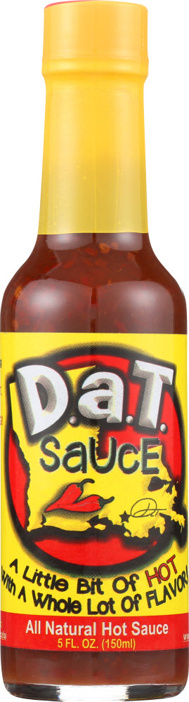DAT SAUCE: Sauce Hot All Purpose, 5 oz