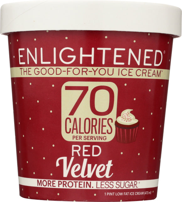 ENLIGHTENED: Ice Cream Pint Red Velvet, 16 fl oz