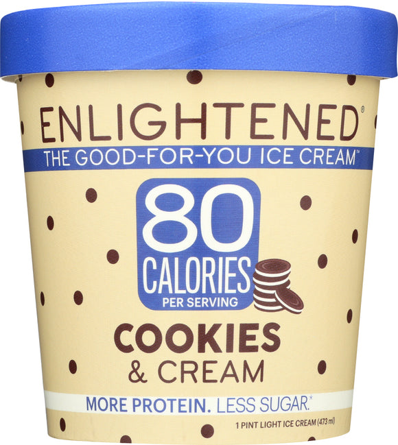 ENLIGHTENED: Ice Cream Cookies and Cream, 16 fl oz