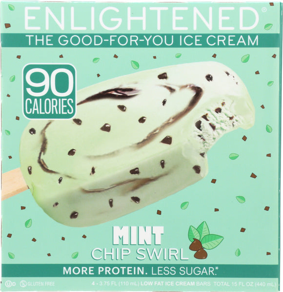 ENLIGHTENED: Bar Mint Fudge Swirl, 15 oz