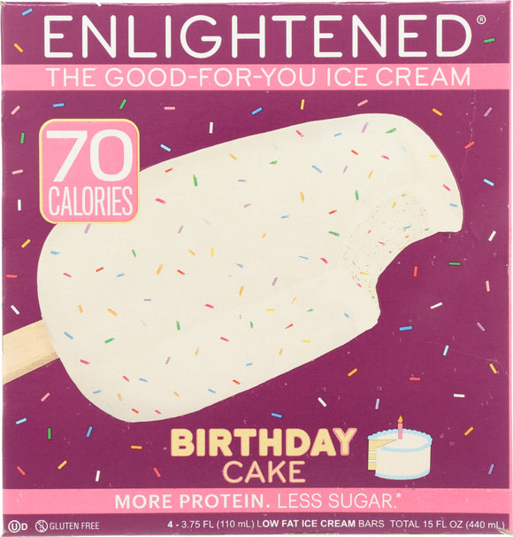 ENLIGHTENED: Ice Cream Bar Birthday Cake, 15 fo