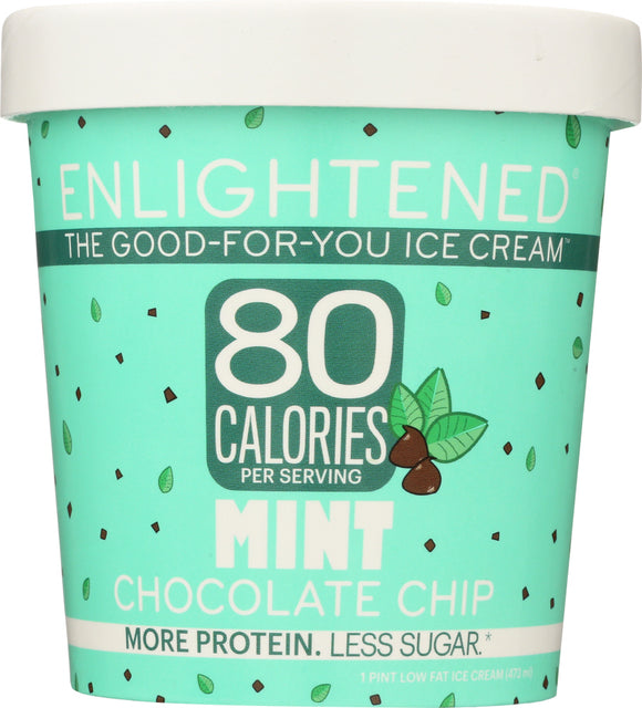 ENLIGHTENED: Ice Cream Pint Mint Chip, 16 fl oz
