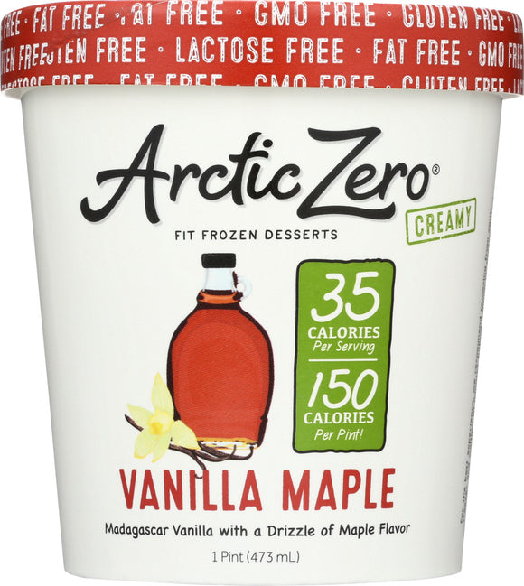 ARCTIC ZERO: Fit Frozen Desserts Creamy Vanilla Maple, 16 Oz