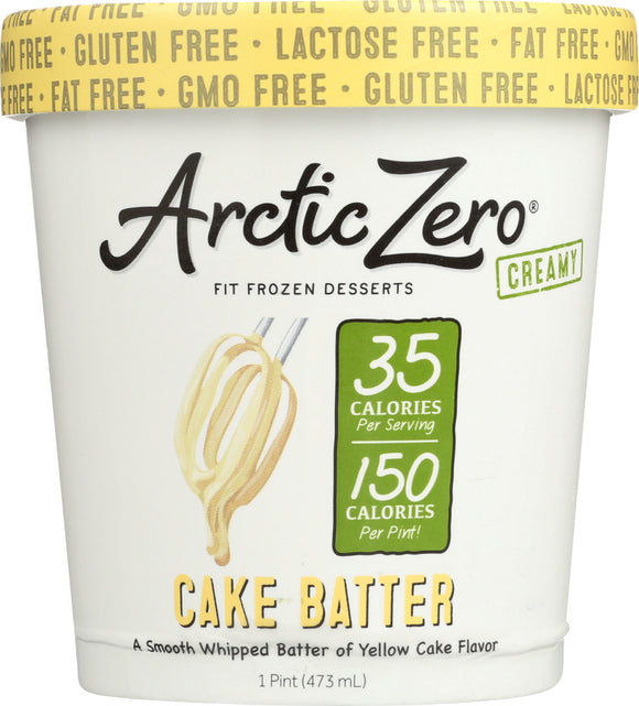 ARCTIC ZERO: Cake Batter Ice Cream, 16 oz