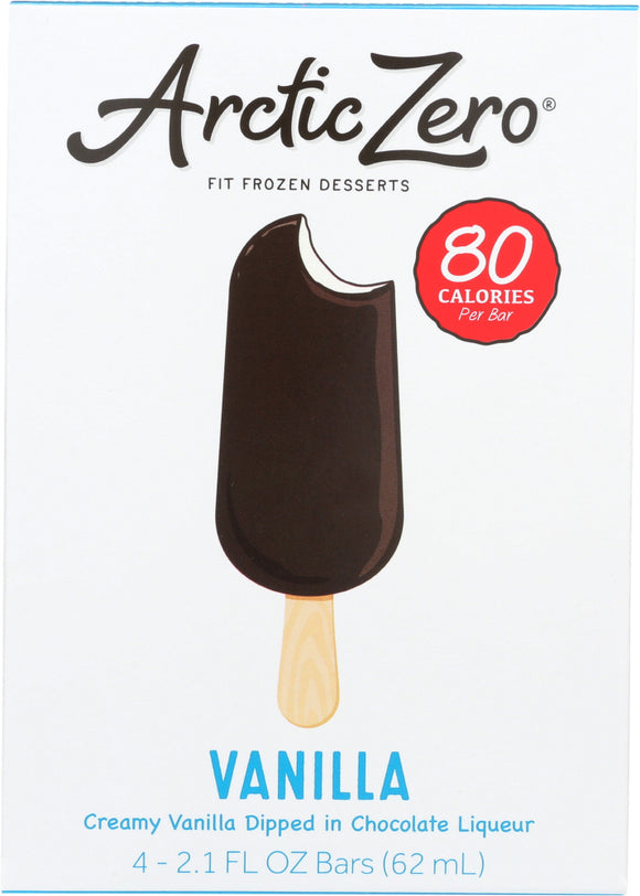 ARCTIC ZERO: Creamy Vanilla Dipped In Chocolate, 2.1 oz