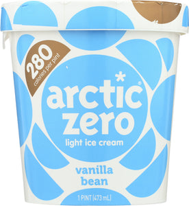 ARCTIC ZERO: Vanilla Bean Light Ice Cream, 16 oz
