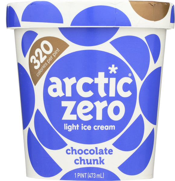 ARCTIC ZERO: Ice Cream Light Chocolate Chunk, 16 oz