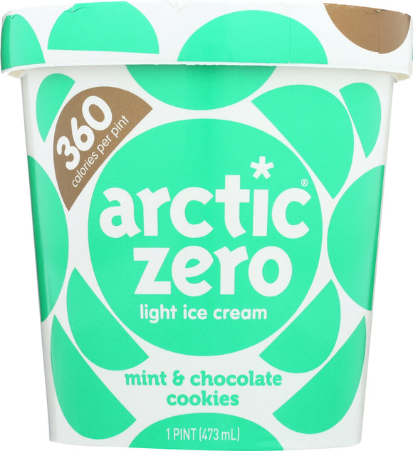 ARCTIC ZERO: Ice Cream Light Mint Chocolate, 16 oz