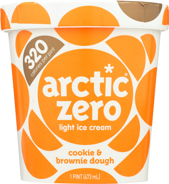 ARCTIC ZERO: Cookie Brown Dough Light Ice Cream, 16 oz