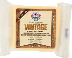 MAINLAND: Vintage Cheddar Cheese, 7 oz