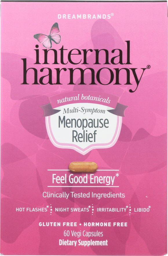 DREAMBRANDS: Internal Harmony Menopause Relief, 60 caps