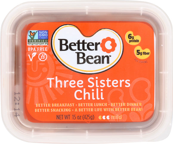 BETTER BEAN: Three Sisters Chili, 14 oz