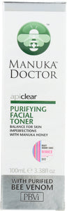 MANUKA DOCTOR: Apiclear Purifying Facial Toner, 3.38 oz