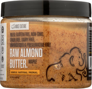 BASE CULTURE: Butter Maple Almond, 16 oz