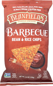 BEANFIELDS: Bean & Rice Chips Barbecue, 5.5 oz