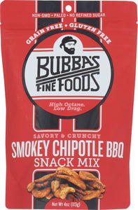 BUBBAS FINE FOODS LLC: Mix Snack Smokey Chipotle, 4 oz