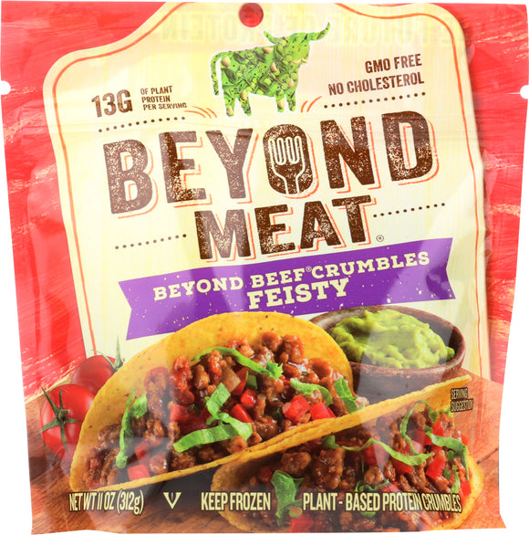 BEYOND MEAT: Beef Free Feisty Crumble, 10 oz