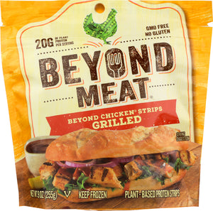 BEYOND MEAT: Grilled Chicken‑Free Strips, 9 oz