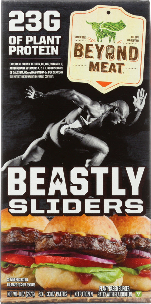 BEYOND MEAT: Beastly Sliders, 8 oz