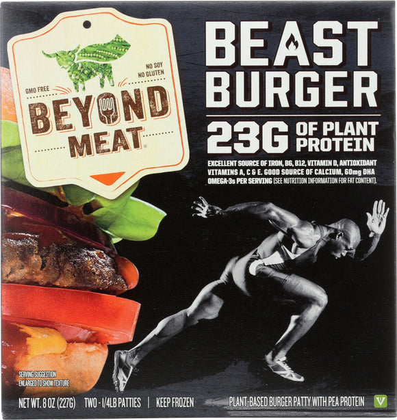BEYOND MEAT: Beast Burger, 8 oz