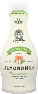 CALIFIA FARMS: Almondmilk Unsweetened, 48 oz