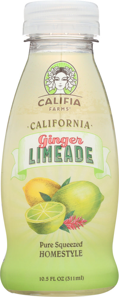 CALIFIA FARMS: California Ginger Limeade Juice, 10.5 oz
