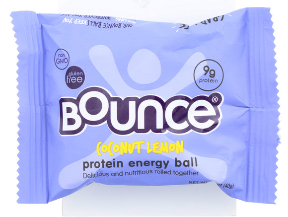 BOUNCE: Coconut Lemon Protein Energy Ball, 1.41 oz