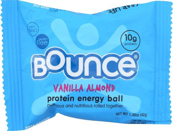 BOUNCE: Vanilla Almond Protein Energy Ball, 1.48 oz