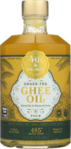 4TH & HEART: Pourable Ghee Oil, 16 fl oz