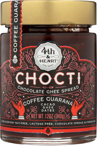 4TH & HEART: Ghee Coffee Guarana Chocti, 12 oz