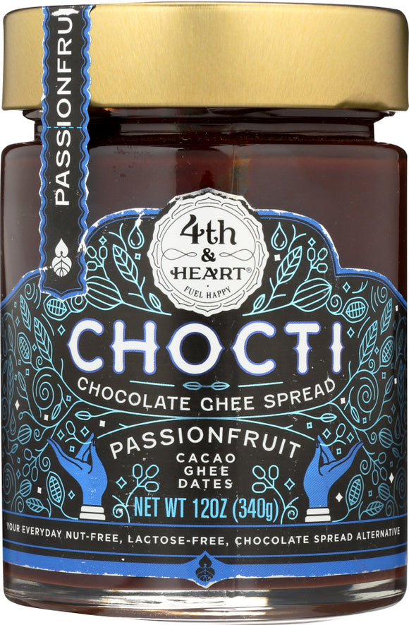 4TH & HEART: Ghee Passionfruit Chocti, 12 oz