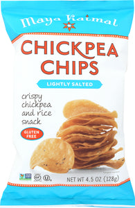 MAYA KAIMAL: Chickpea Chips Lightly Salted, 4.5 oz