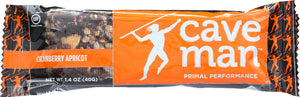 CAVEMAN: Crunch Cranberry Apricot Nut Bar, 1.4 oz