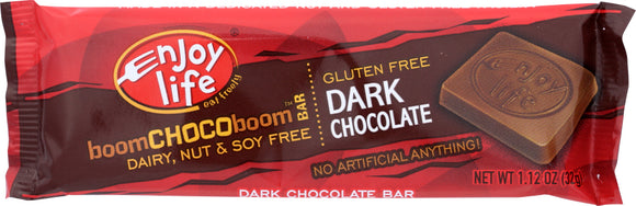 ENJOY LIFE: Boom Choco Boom Bar Dark Chocolate, 1.12 oz