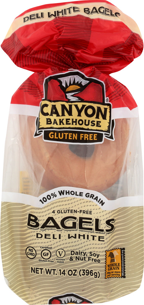 CANYON BAKEHOUSE: White Deli Bagel, 14 oz