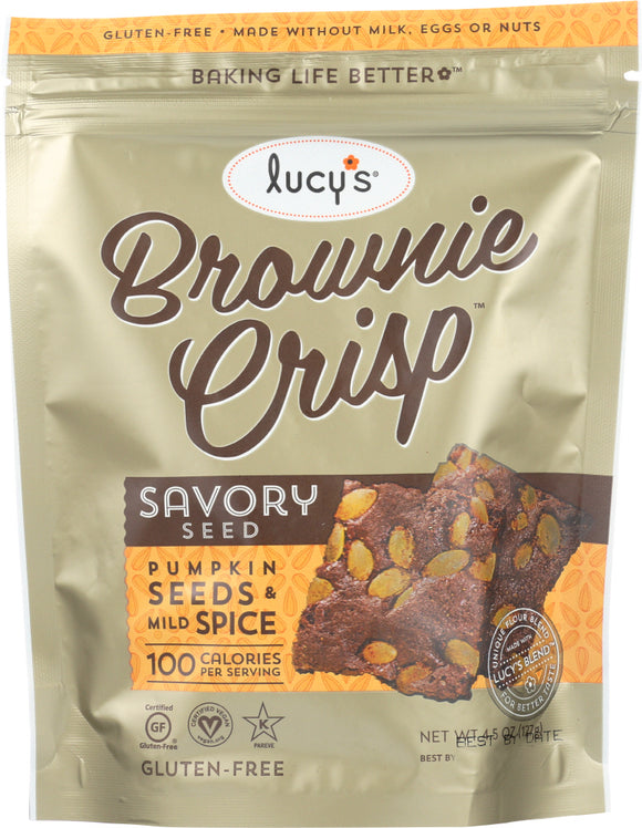 LUCYS: BROWNIE SVRY SEED CRSP (4.500 OZ)