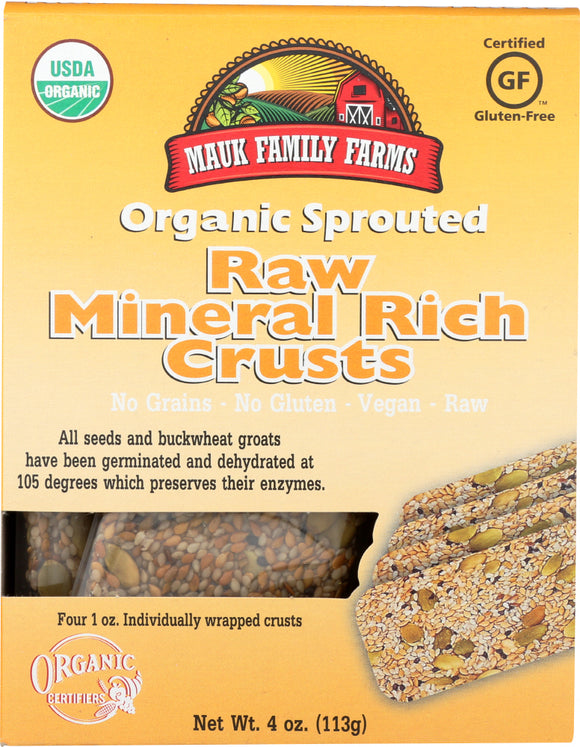 MAUK FAMILY FARMS: Raw Mineral Rich Crusts, 4 oz