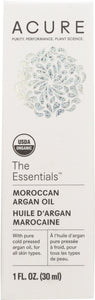 ACURE: The Essentials Moroccan Argan Oil, 1 fl oz